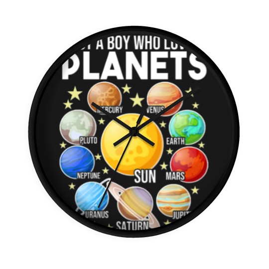 Discover solar system for kids | planet Wall Clocks