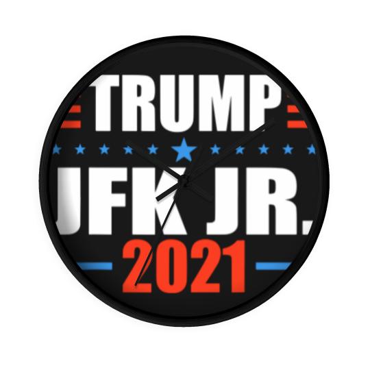 Discover T.r.u.m.p JFK Jr. 2021 Vote For T.r.u.m.p Desantis 2024 Election Wall Clocks