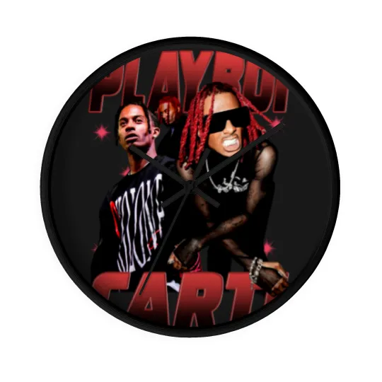 Discover Playboi Carti Wall Clocks