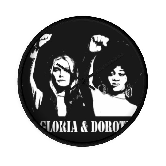 Discover GLORIA & DOROTHY Stencil - Feminism - Wall Clocks