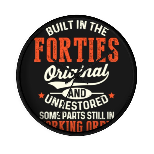Discover Built In The Forties Original And Unrestored Funny Wall Clocks