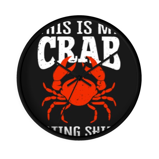 Discover Crab Eating Wall Clocks Wall Clocks