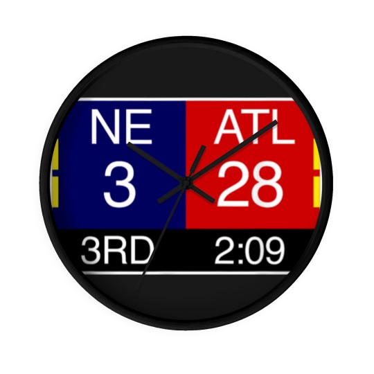 Discover Final NE 3 ATL 28 Wall Clocks | Great Comeback Wall Clocks