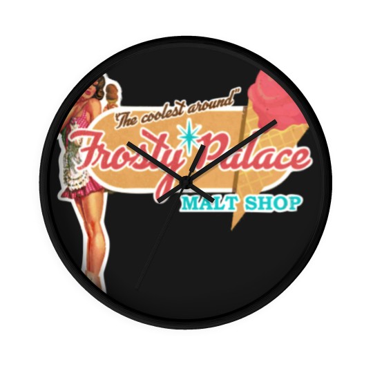 Discover Frosty Palace, distressed from GREASE - Grease - Wall Clocks