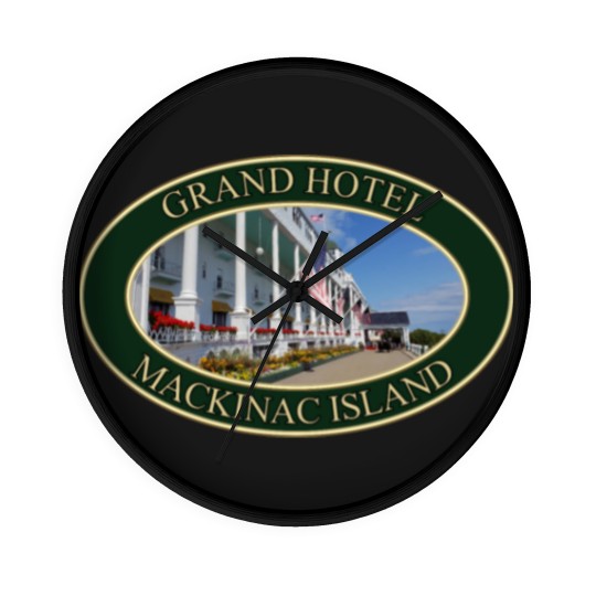 Discover Grand Hotel on Mackinac Island, Michigan Wall Clocks