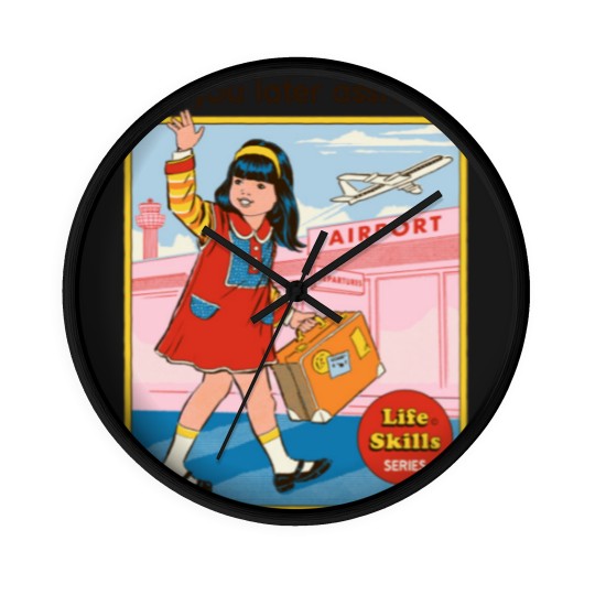 Discover See You Later - Funny - Wall Clocks