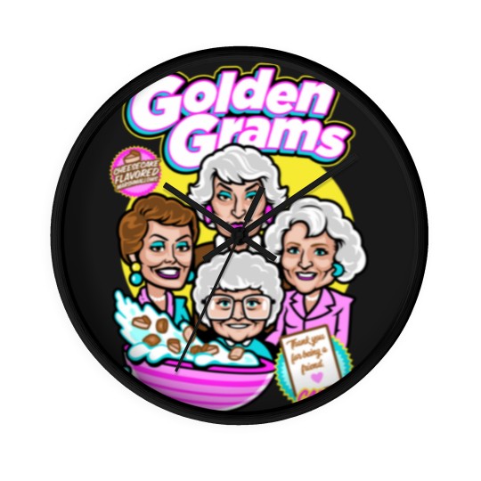 Discover Golden Grams Cereal Wall Clocks
