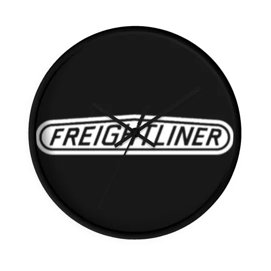Discover Freightliner Trucks truckers mechanics drive dump Wall Clocks