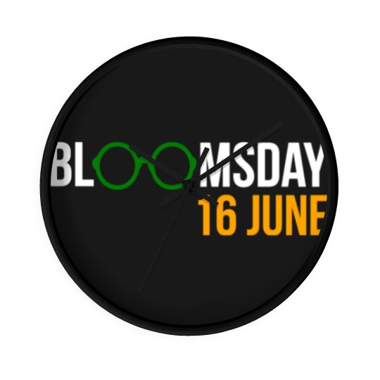 Discover Bloomsday James Joyce Celebration - James Joyce - Wall Clocks
