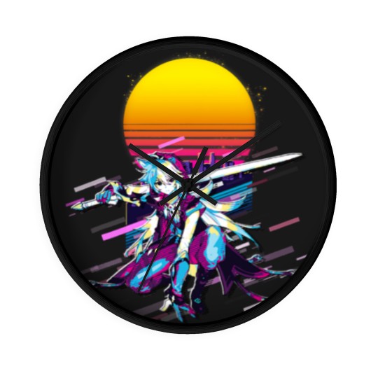 Discover Razor Genshin Impact 80s Retro Online Game Wall Clocks