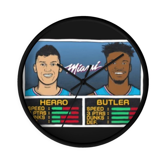 Discover Tyler Herro Essential Wall Clocks