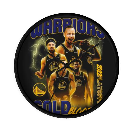 Discover Stephen Curry, Klay Thompson, Draymond Green, Kevon Looney Wall Clocks