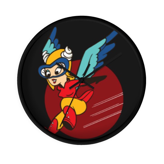 Discover Fifinella WASP Women Airforce Service Pilots Patch - Fifinella - Wall Clocks