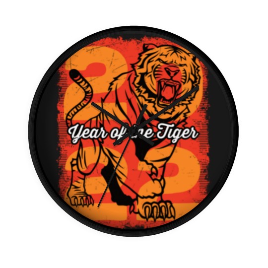 Discover Year of the Tiger 2022 - Year Of The Tiger - Wall Clocks