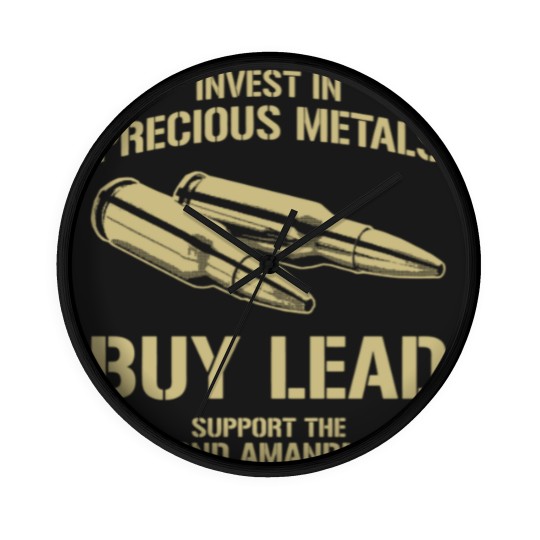 Discover Gun Control Precious Metals - Gun Control - Wall Clocks