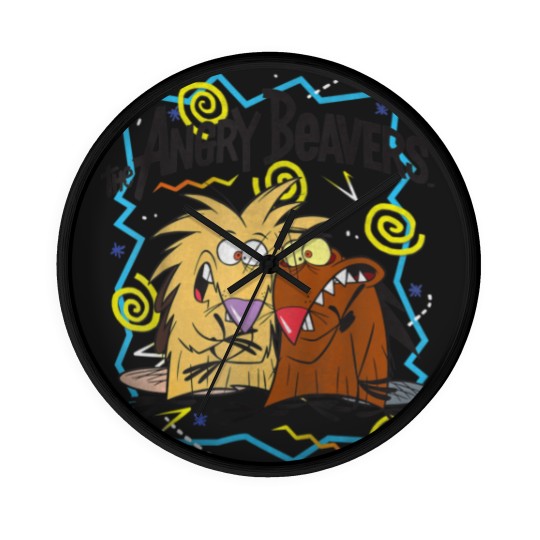 Discover Beaver Liquor Wall Clocks Nick 90s The Angry Beavers Insane Humorous