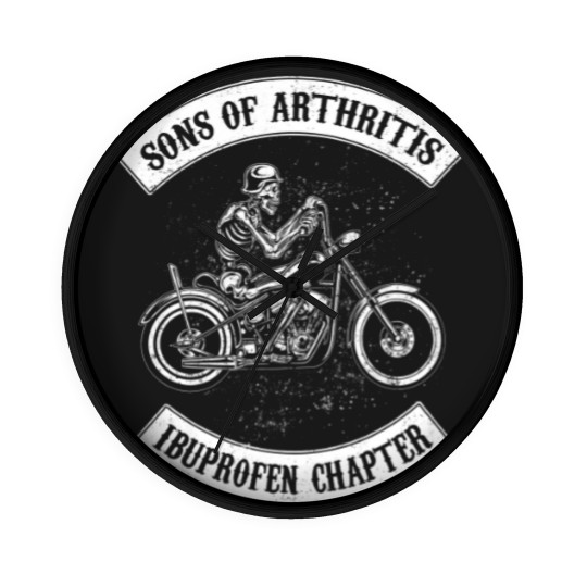 Discover Arthritis Ibuprofen Chapter Wall Clocks