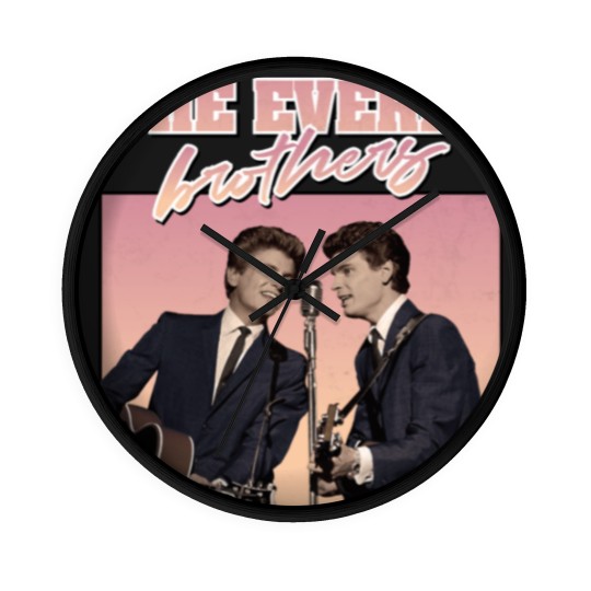 Discover The Everly Brothers Vintage - Everly Brothers - Wall Clocks