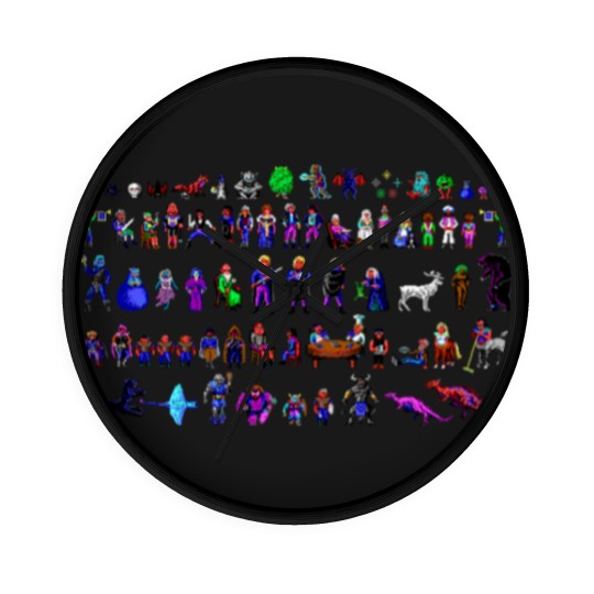 Discover Quest for Glory - Hero's Friends and Foes - Quest For Glory - Wall Clocks