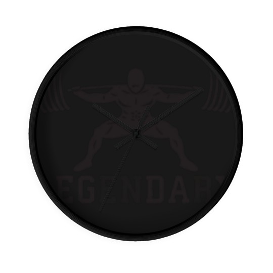 Discover LEGENDARY - Leg Day - Squat Wall Clocks