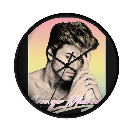 Discover George Michael // Faded Vintage Look // Original Design - George Michael - Wall Clocks