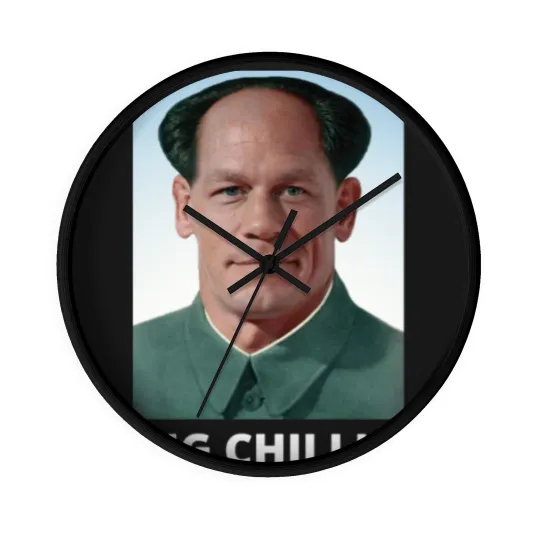 Discover John Xina Bing Shi Ling Ice-cream meme - Bing Shi Ling - Wall Clocks