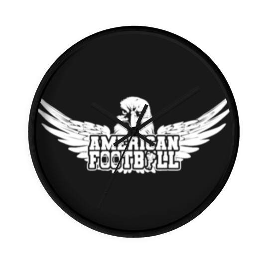 Discover Football American Football Footballer Wall Clocks