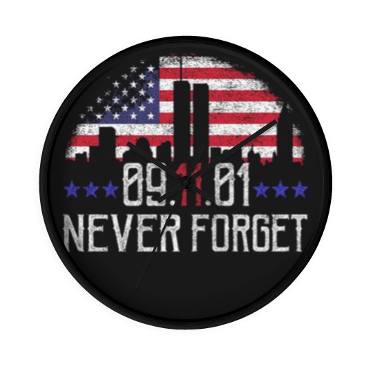 Discover 9 11 Never Forget Wall Clocks