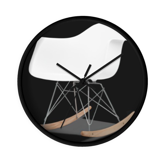 Discover Vintage furniture eames molded plastic armchair rocker - Funny - Wall Clocks