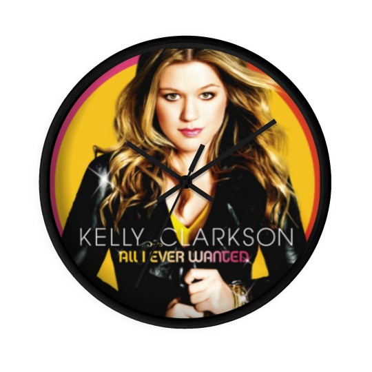 Discover Kelly Clarkson Essential Wall Clocks