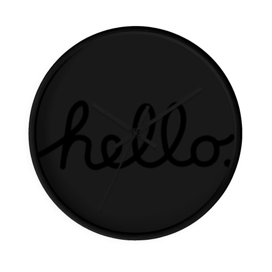 Discover hello - Hello - Wall Clocks