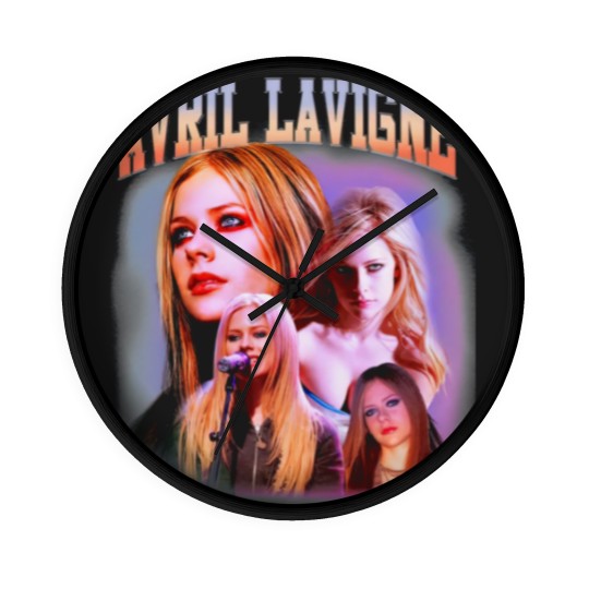 Discover Vintage 90s Avril Lavigne Wall Clocks
