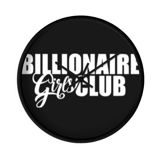 Discover #1 BILLIONAIRE GIRLS CLUB Wall Clocks
