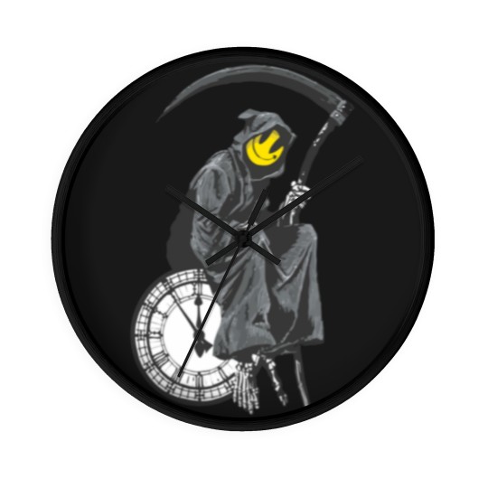 Discover banksy grim reaper clock Wall Clocks
