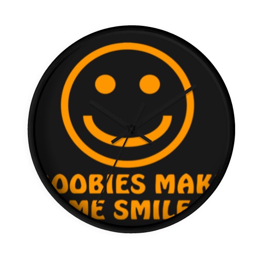 Discover Boobies Make Me Smile - Gifts For Him - Wall Clocks