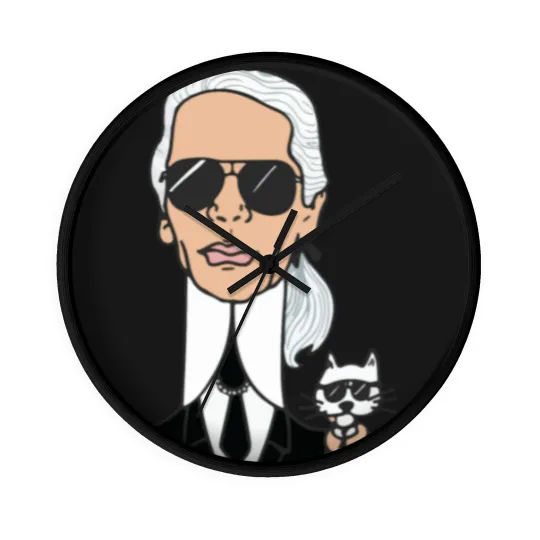 Discover karl lagerfeld 1 Wall Clocks