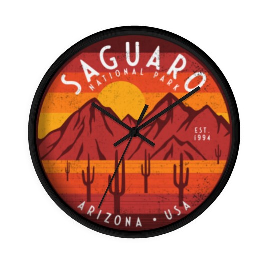 Discover Saguaro National Park - Saguaro National Park - Wall Clocks