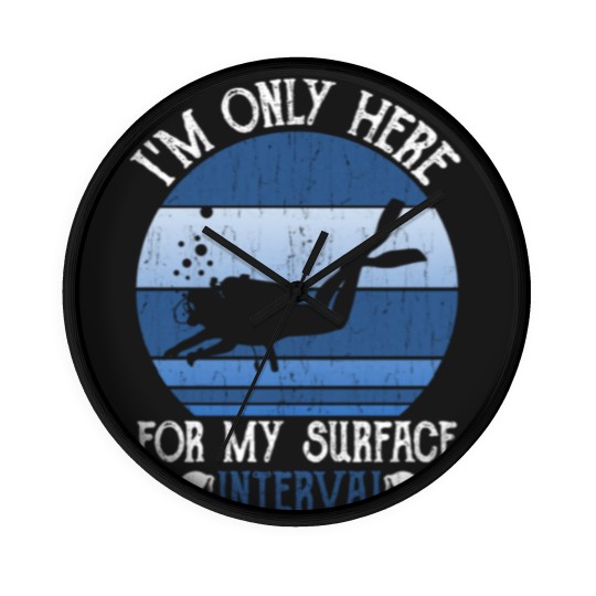 Discover My Surface Swimming Interval Wall Clocks