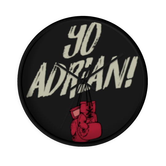 Discover Yo Adrian Phillie Philadelphia Slang Meme Wall Clocks