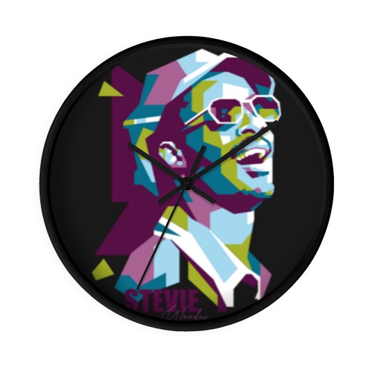 Discover Stevie Wonder Popart - Stevie Wonder - Wall Clocks