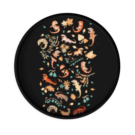 Discover Autumn Geckos - Gecko - Wall Clocks