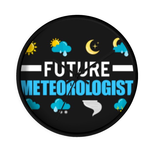 Discover Future Meteorologist Children Weather Forecaster Wall Clocks