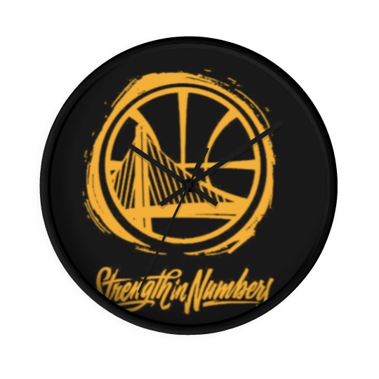 Discover strength in numbers warriors Wall Clocks