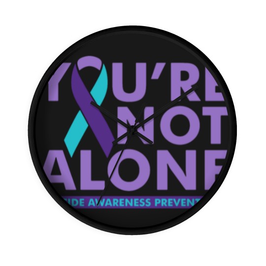 Discover Suicide Awareness Prevention Wall Clocks