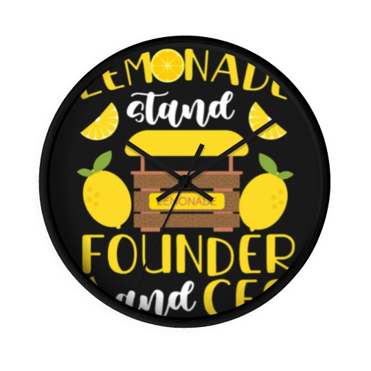 Discover Lemonade Stand founder Gift Wall Clocks