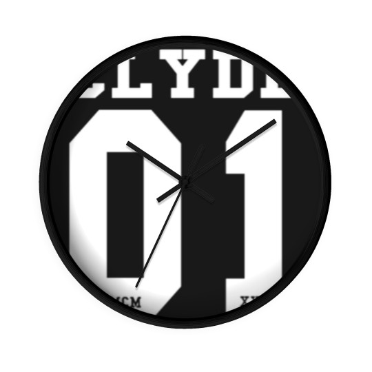 Discover Bonnie and Clyde. Cool partner look design. Wall Clocks