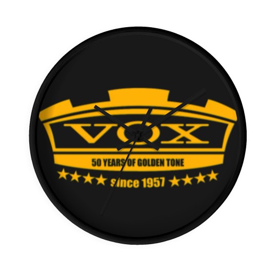 Discover Vox Amplifiers Rock And Roll Guitar Wall Clocks