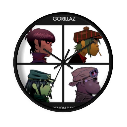 Discover Gorillaz Demon Days  Wall Clocks Wall Clocks