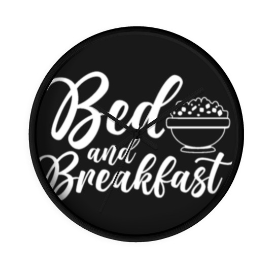 Discover Bed And Breakfast Hotel Hostel Motel Wall Clocks