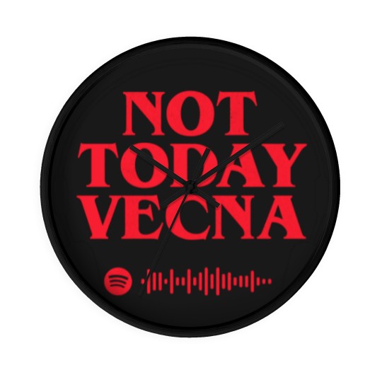 Discover Not Today Vecna Steve Harrington Wall Clocks